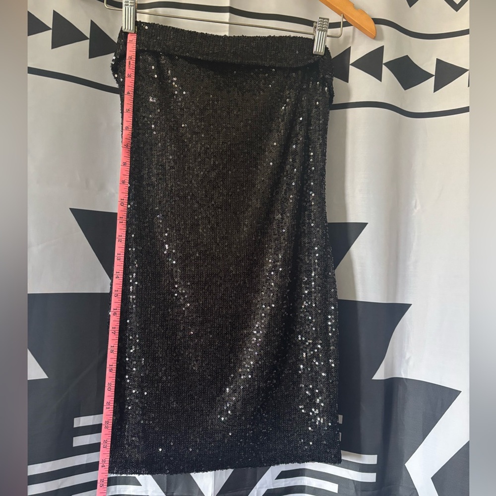 Black secret mini dress